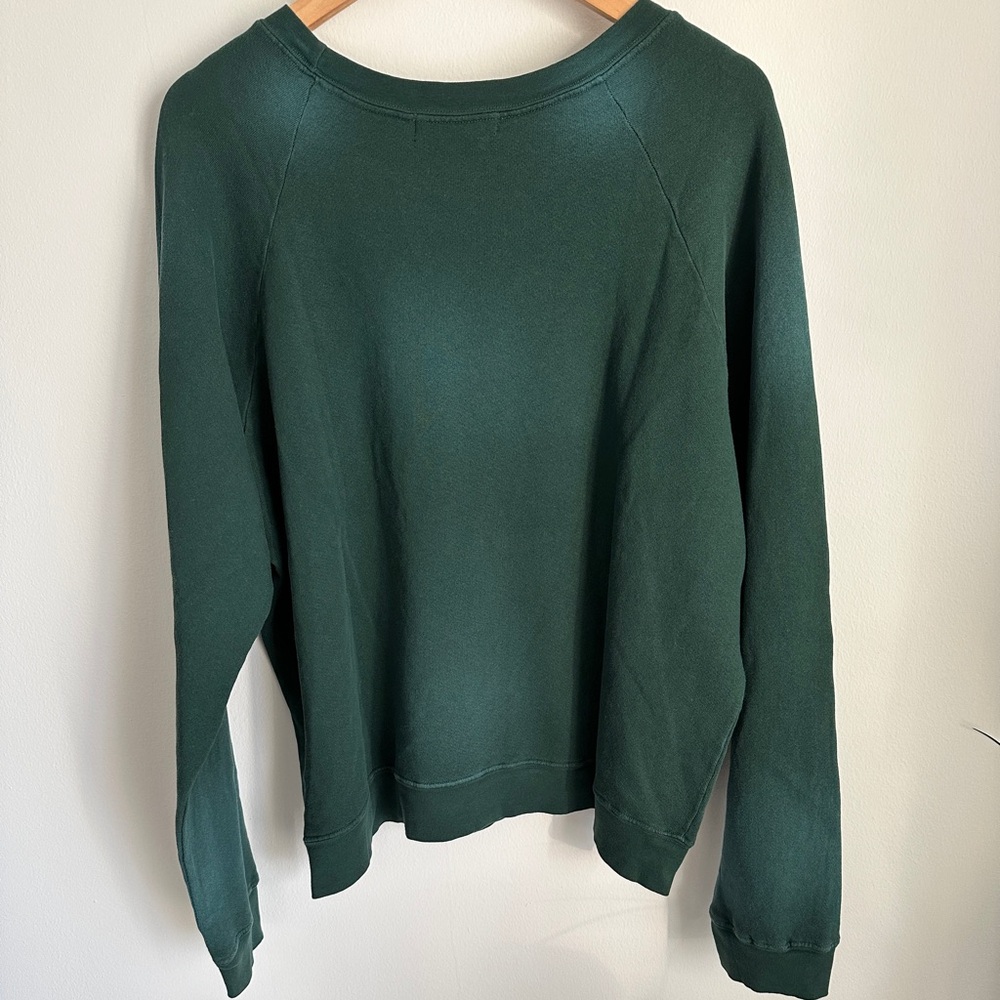 Daydreamer Oxford Crest Vintage Crewneck - Sun Faded Green XL - Picture 5 of 7